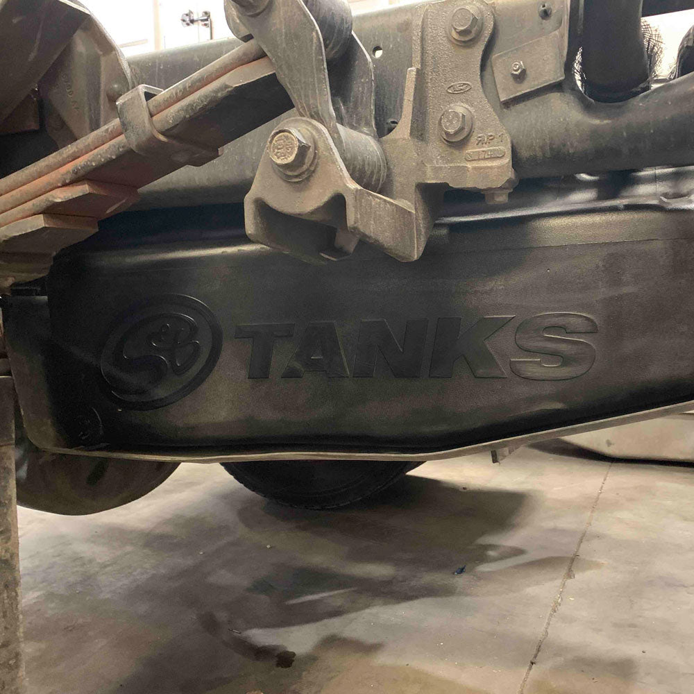 S&B 40 Gallon (After Axle) High-Capacity Fuel Tank 2000-2010 Ford Powerstroke 7.3L, 6.0L, 6.4L Cab Chassis
