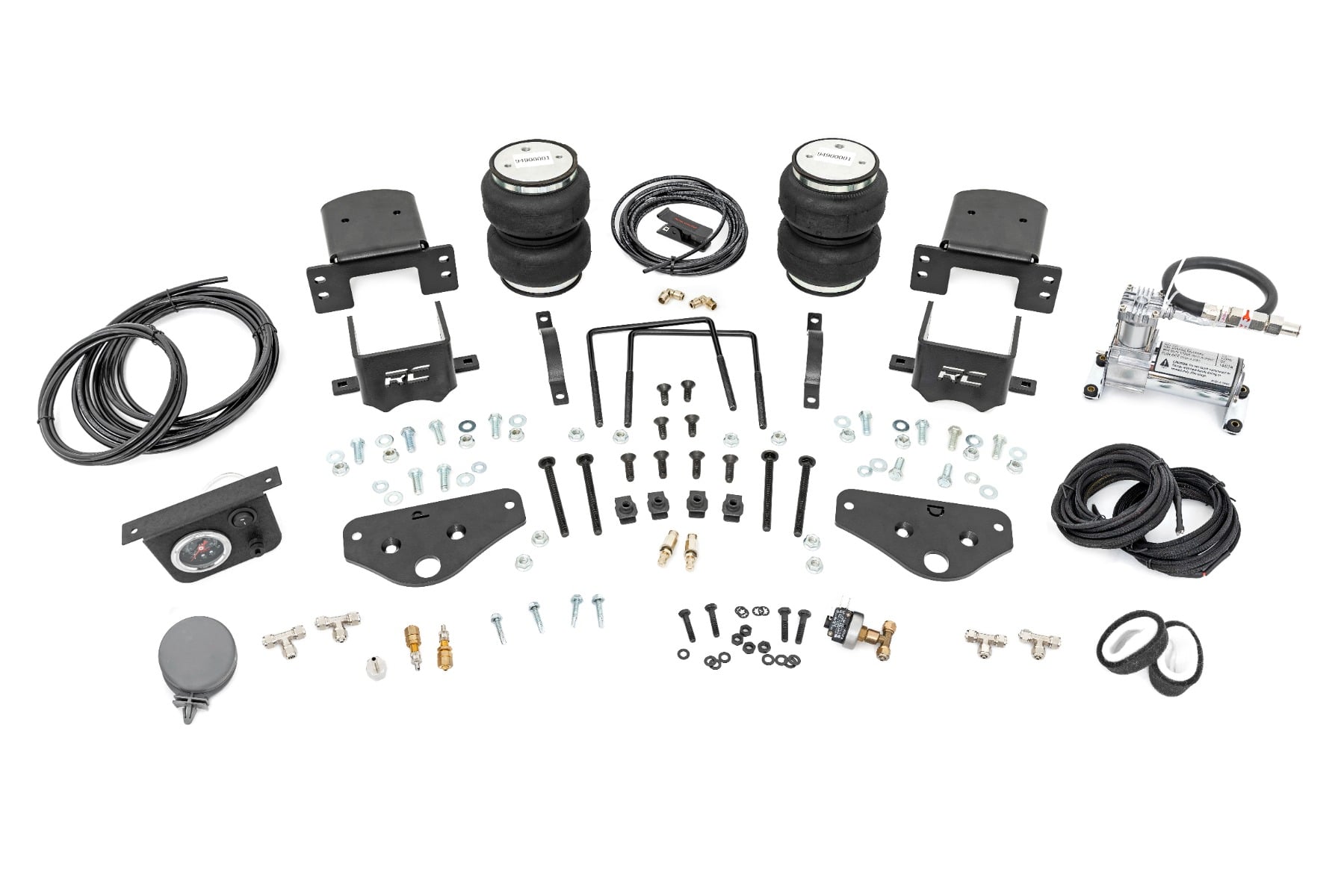 Air Spring Kit w/ compressor Ford F-250/F-350 Super Duty 4WD (2017-2026) Rough Country