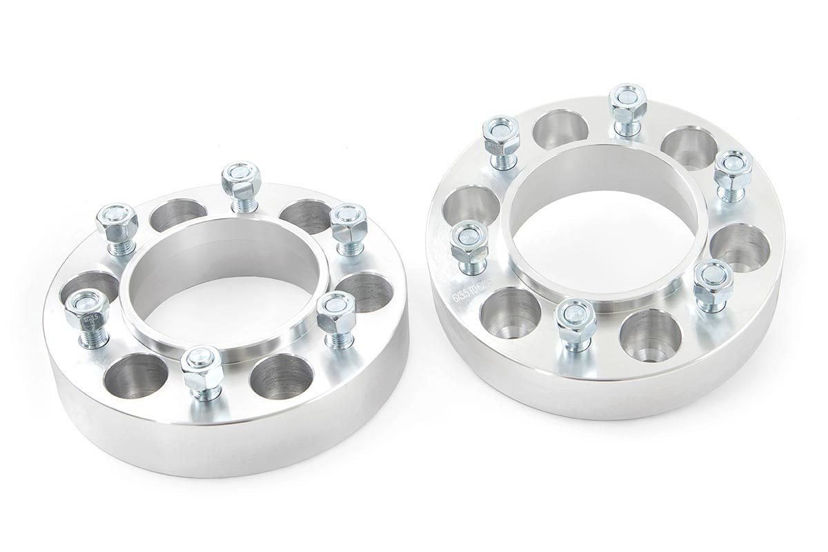1.5 Inch Wheel Spacers 6x5.5 Toyota 4Runner (10-24)/Tacoma (05-23) Rough Country