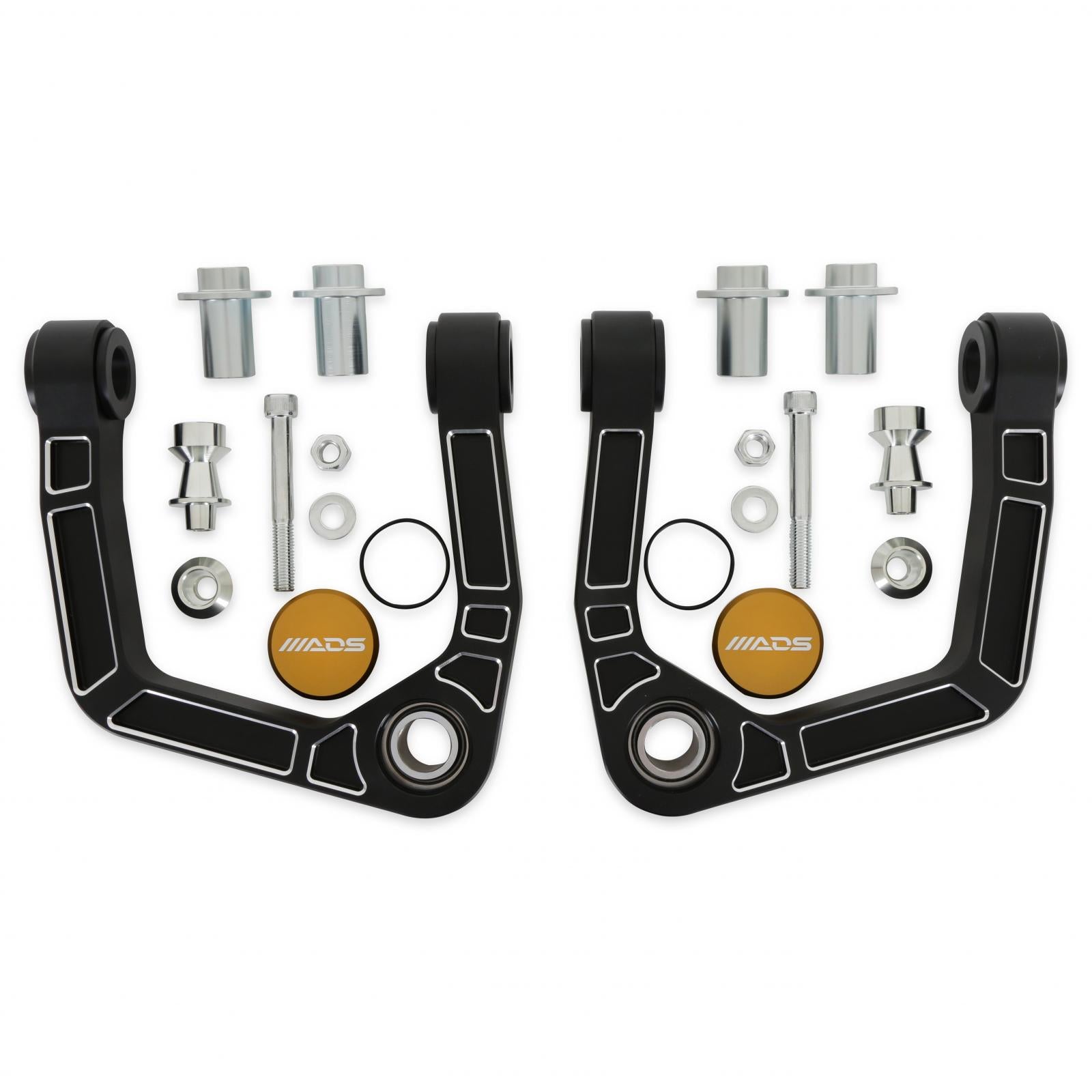2007-2018 Chevrolet Silverado 1500 2007-2018 GMC Sierra 1500 Billet Front Upper Control Arm Kit Front Upper ADS Shocks