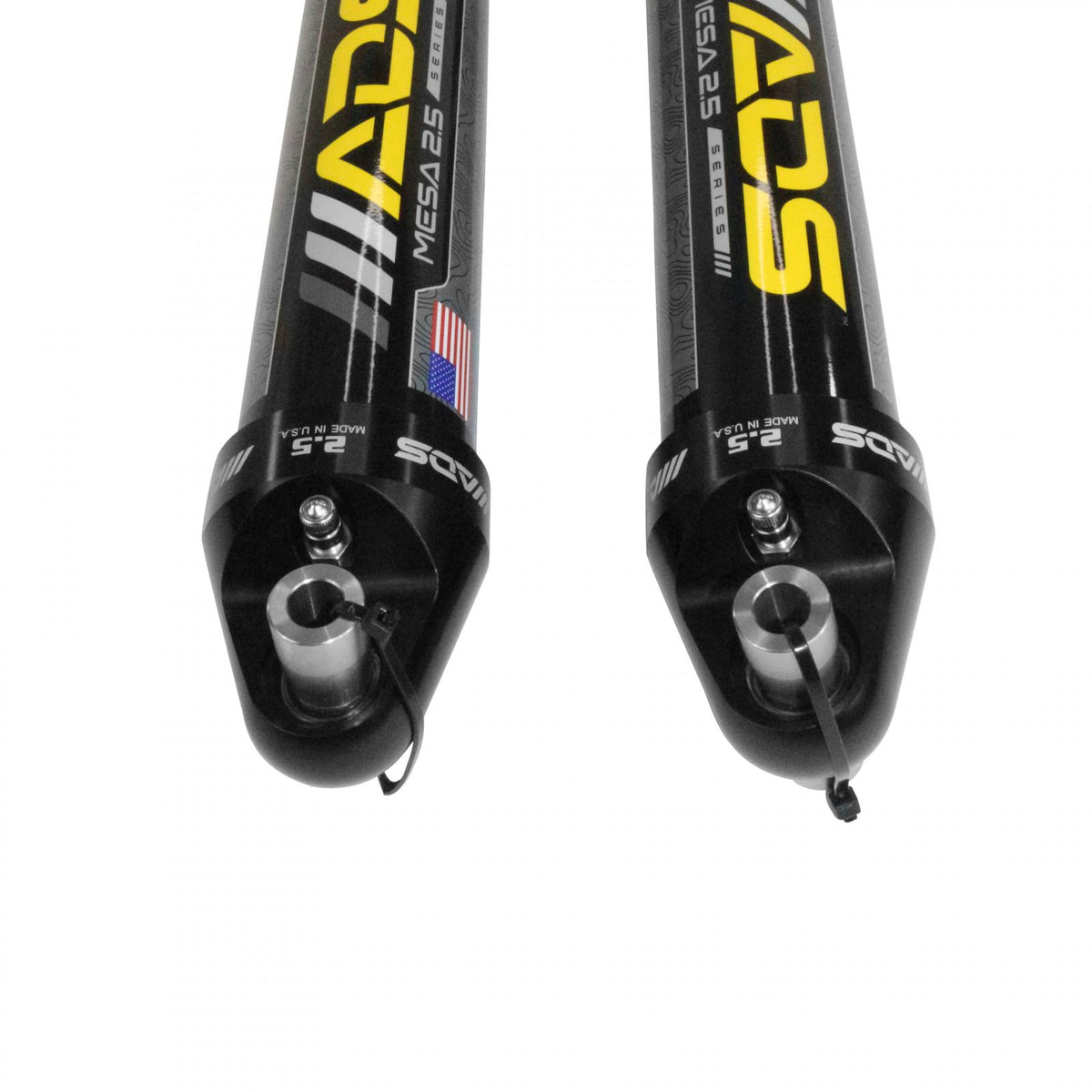 2018-2025 Jeep Wrangler Mesa 2.5 inch Shocks Rear 18.37 Inch Collapsed 28.37 Inch Extended ADS Shocks