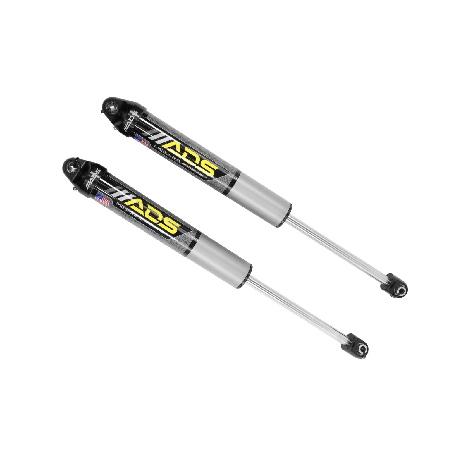 2005-2022 Ford F-250 Super Duty 2005-2022 Ford F-350 Super Duty Mesa 2.5 inch Shocks Rear 18.37 Inch Collapsed 29.87 Inch Extended ADS Shocks