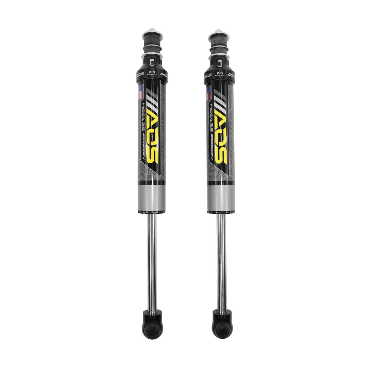 2022-2025 Toyota Tundra 2023-2025 Toyota Sequoia Mesa 2.5 inch Shocks Rear 16.49 Inch Collapsed 25.46 Inch Extended ADS Shocks