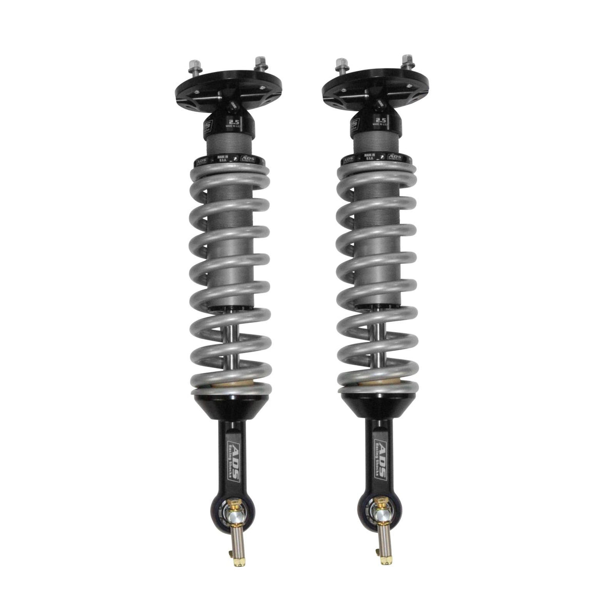 2021-2025 Ford F-150 Mesa 2.5 inch Coilovers Front Provides 0-2.5 (in) Front Lift ADS Shocks