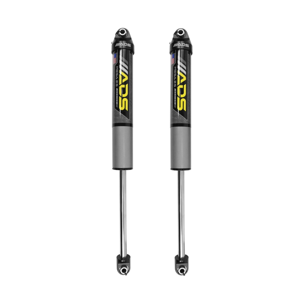 2020-2025 Jeep Gladiator Mesa 2.5 inch Shocks Rear 18.9 Inch Collapsed 30.4 Inch Extended ADS Shocks