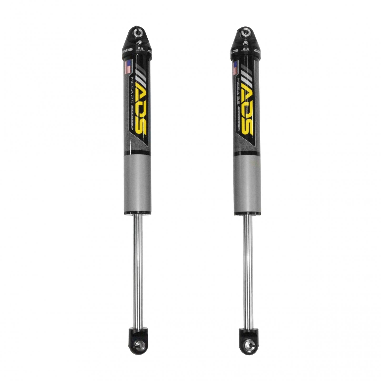 2014-2025 Ford F-150 Mesa 2.5 inch Shocks Rear 18.4 Inch Collapsed 29.9 Inch Extended ADS Shocks