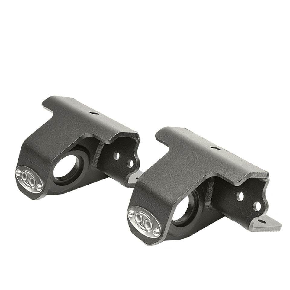 Beside frame traction bar mounts designed for enhanced stability and performance in offroad vehicles.