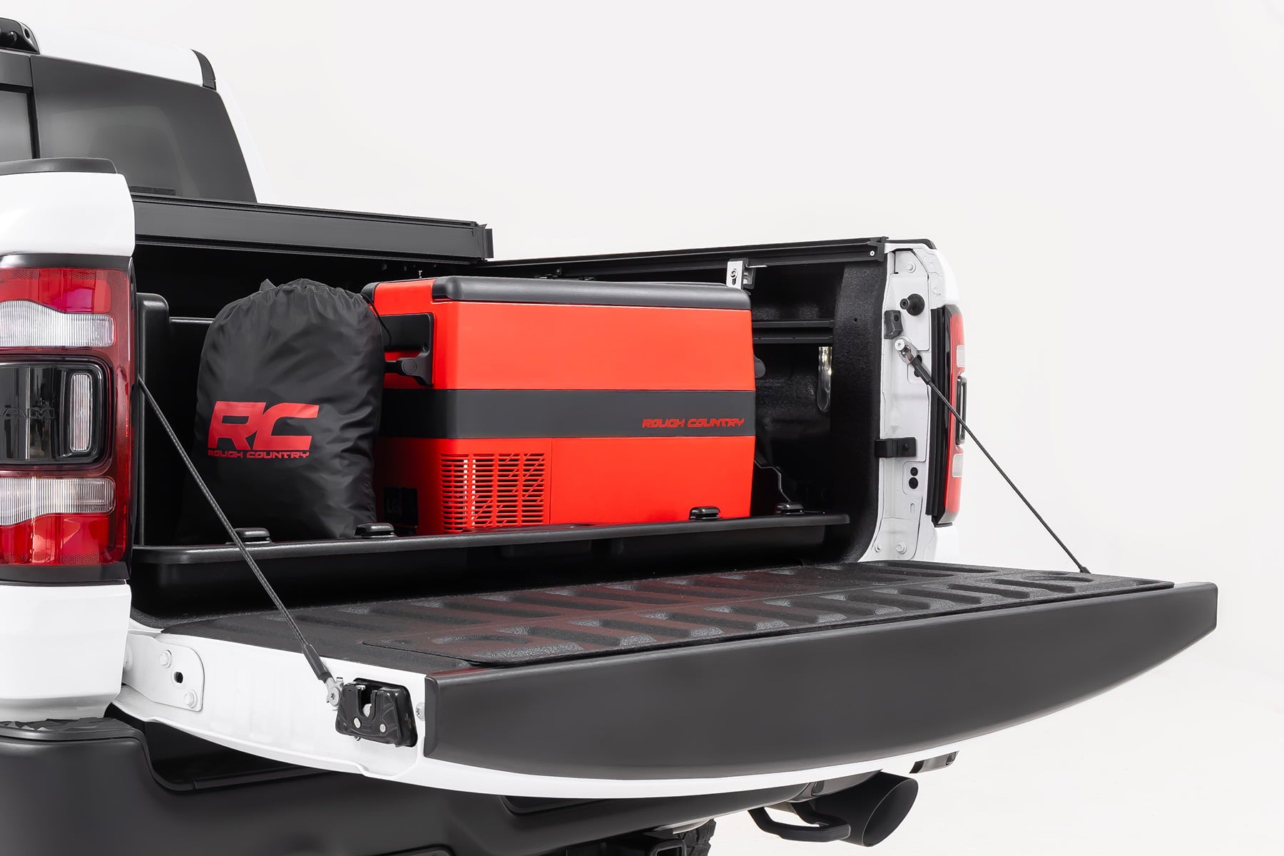 Truck Bed Cargo Storage Box Easy Access 56 Inch Wide Fits Full-Sized Trucks Rough Country