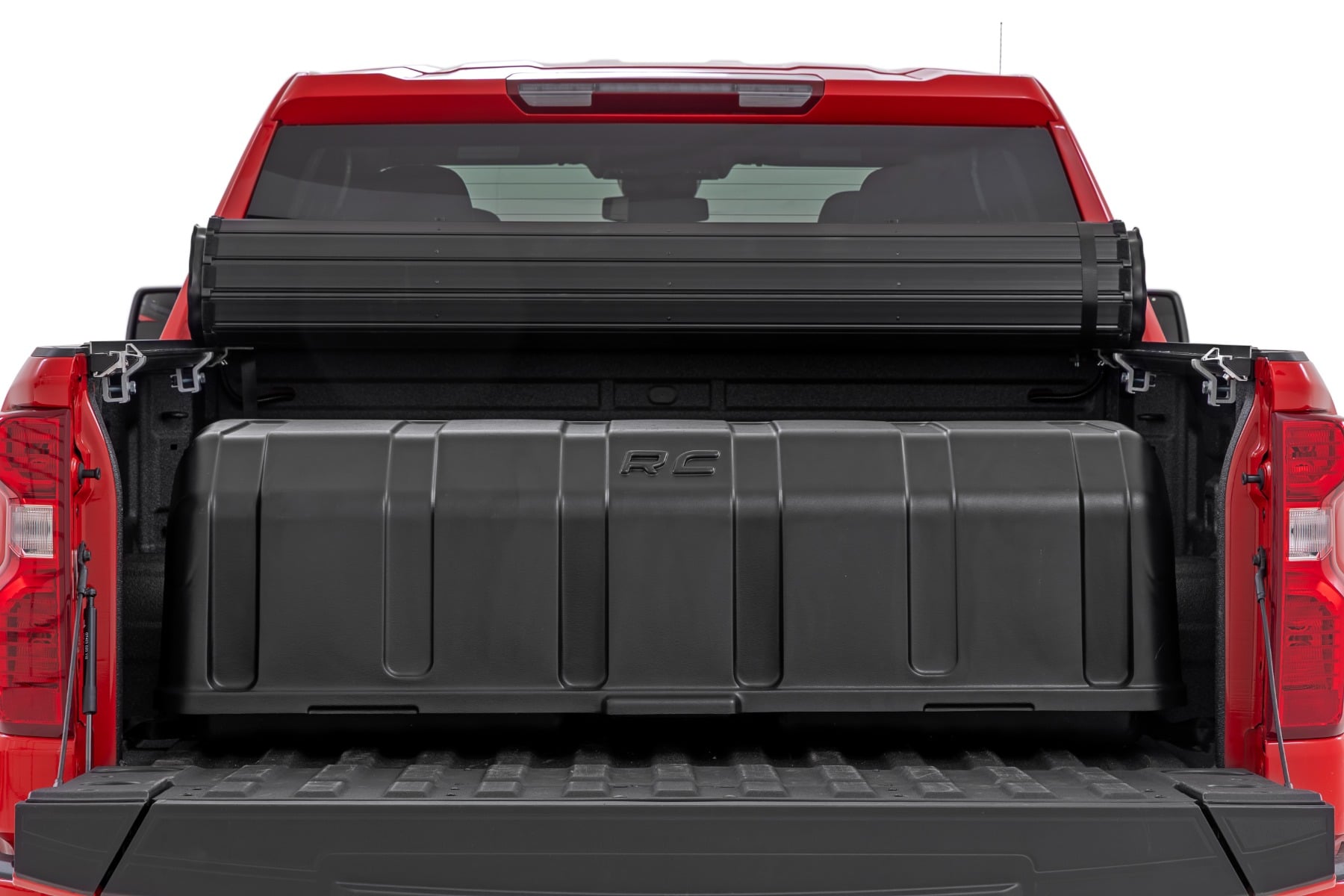 Truck Bed Cargo Storage Box Lid & Box Easy Access Full Size 56 Inch Rough Country