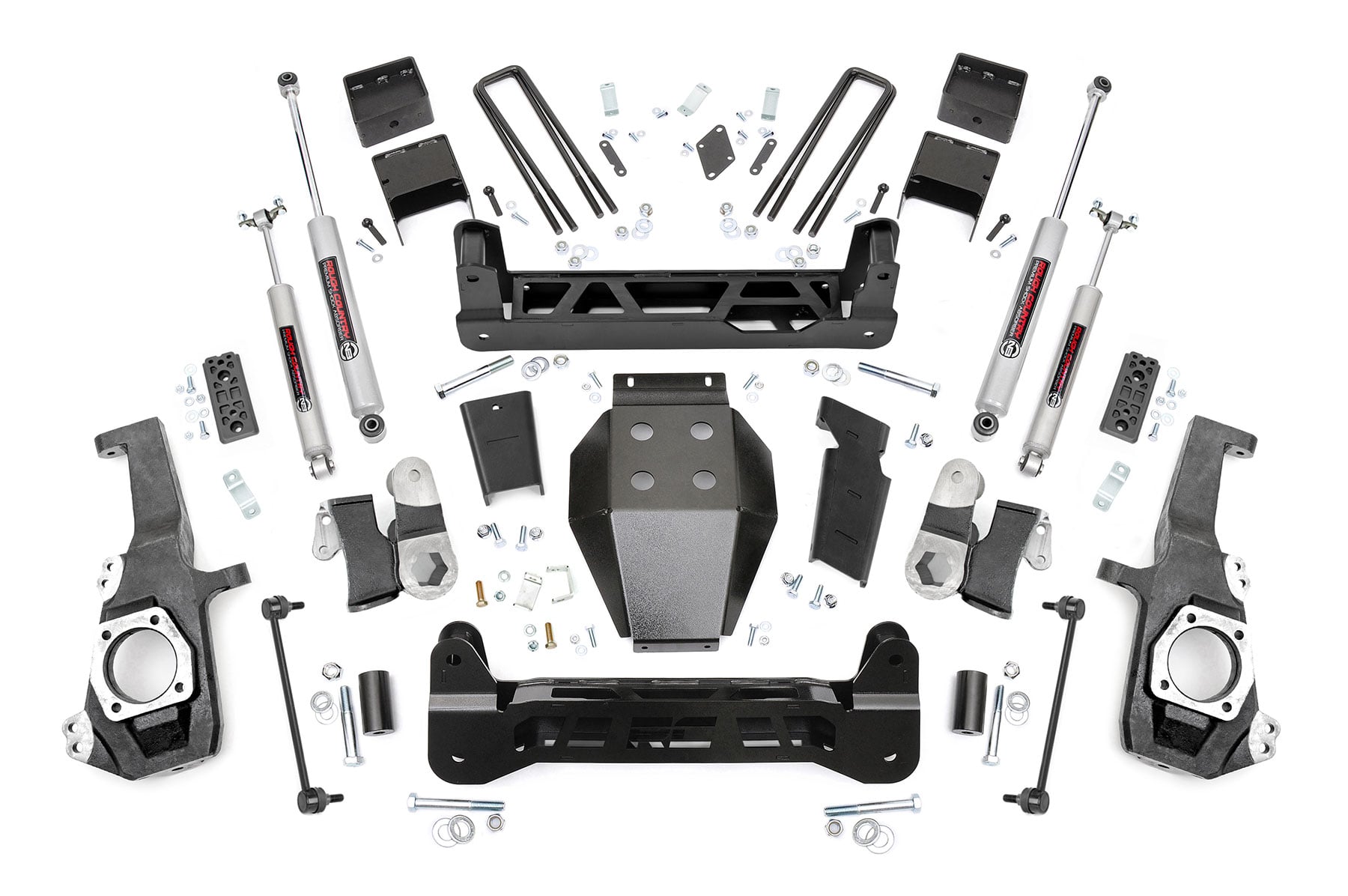 5 Inch Lift Kit NTD Silverado/Sierra 2500HD/3500HD 4WD (20-26) Rough Country