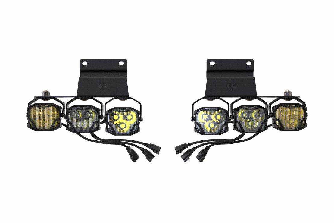 MORIMOTO 4BANGER LED FOG LIGHTS: FORD RAPTOR (2010-2014)