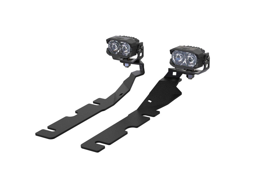 MORIMOTO 2BANGER LED A-PILLAR SYSTEM/DITCH LIGHTS: DODGE RAM 2009-2018