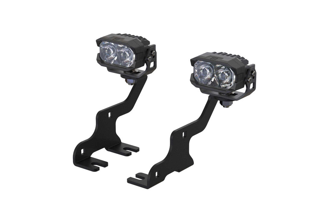 MORIMOTO 2BANGER LED A-PILLAR SYSTEM/DITCH LIGHTS: FORD F150/RAPTOR (2009-2014)