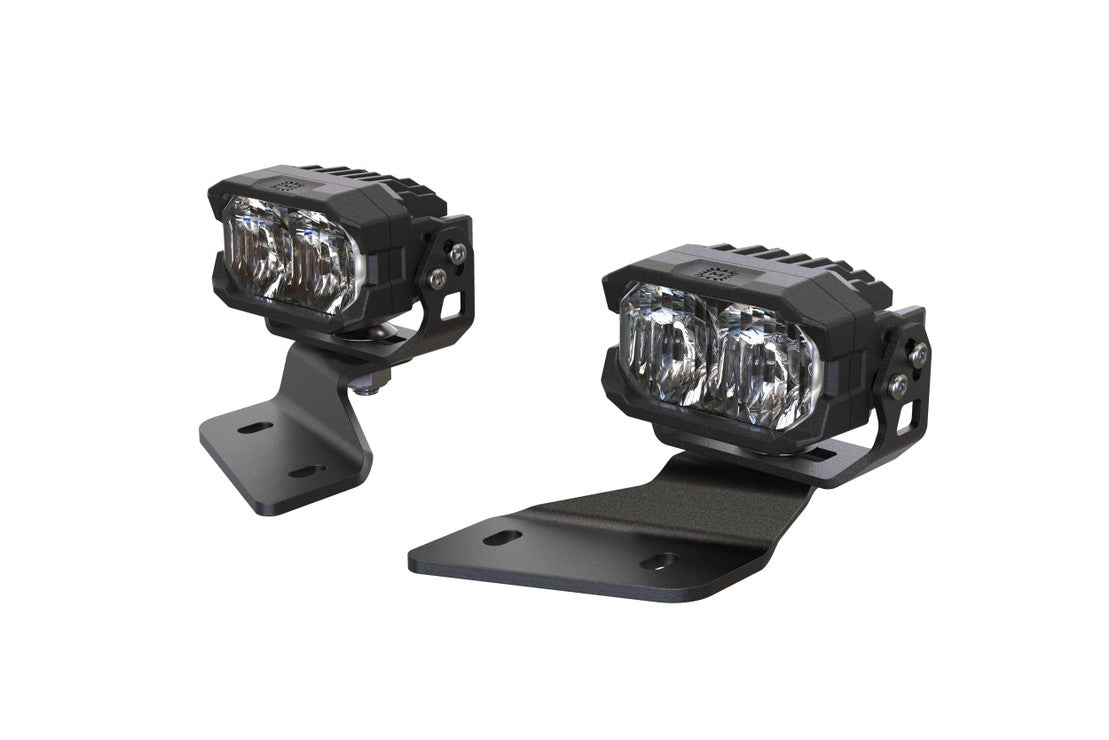 MORIMOTO 2BANGER LED A-PILLAR SYSTEM/DITCH LIGHTS: FORD BRONCO (2021-2023)