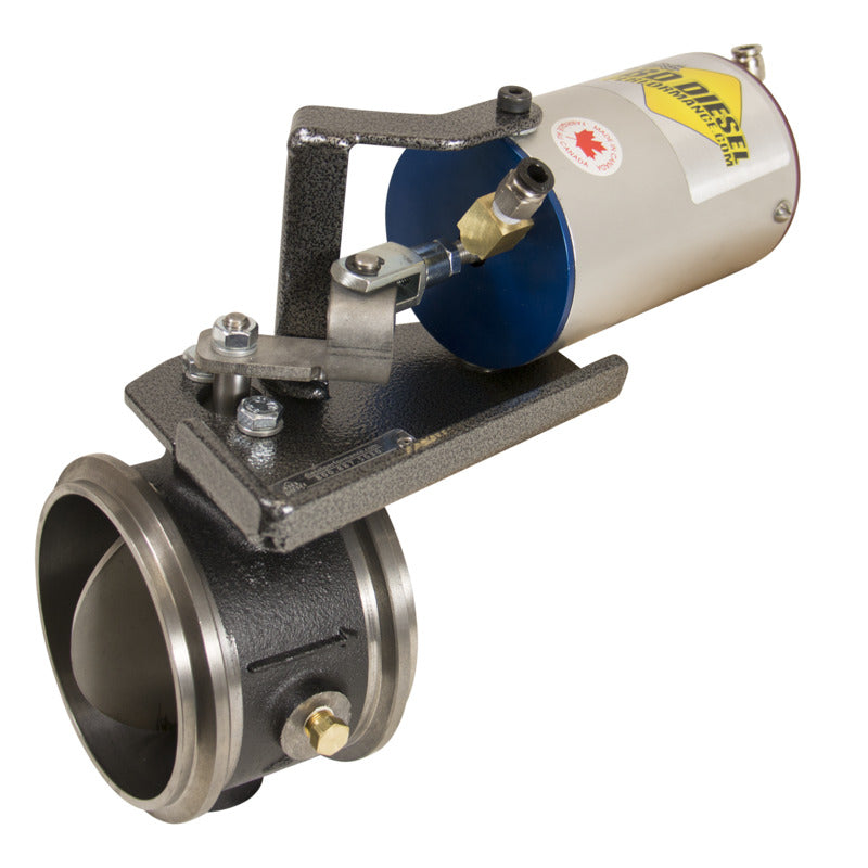Exhaust Brake 1994-1997 Ford 7.3L Power Stroke 4 Inch Exhaust Remote Mount / Vacuum Actuated BD Diesel