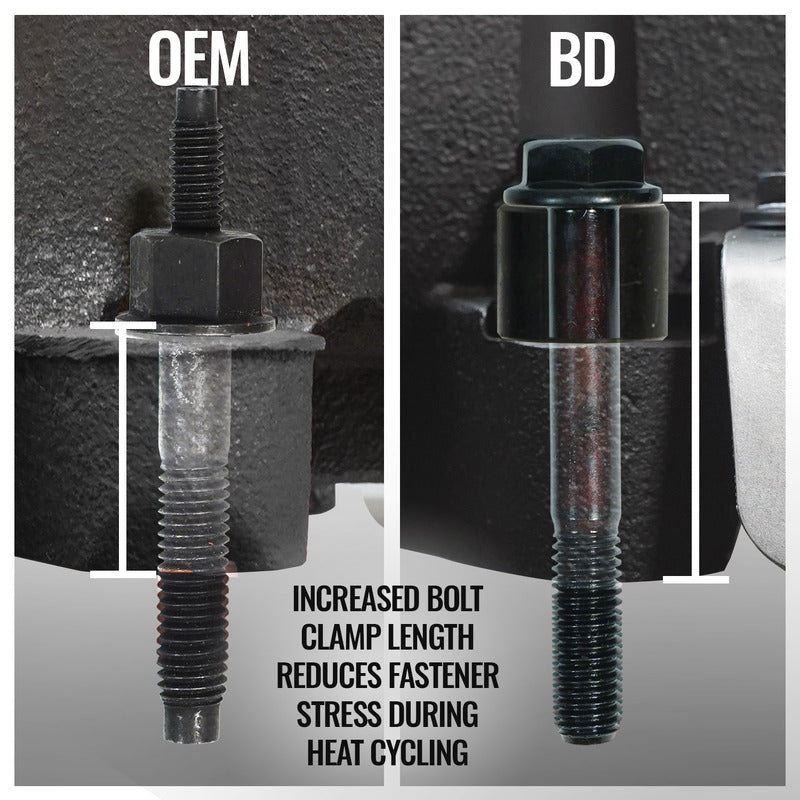 Exhaust Manifold Kit Dodge Ram 5.7L HEMI 1500 DT 2019-2024 BD Diesel