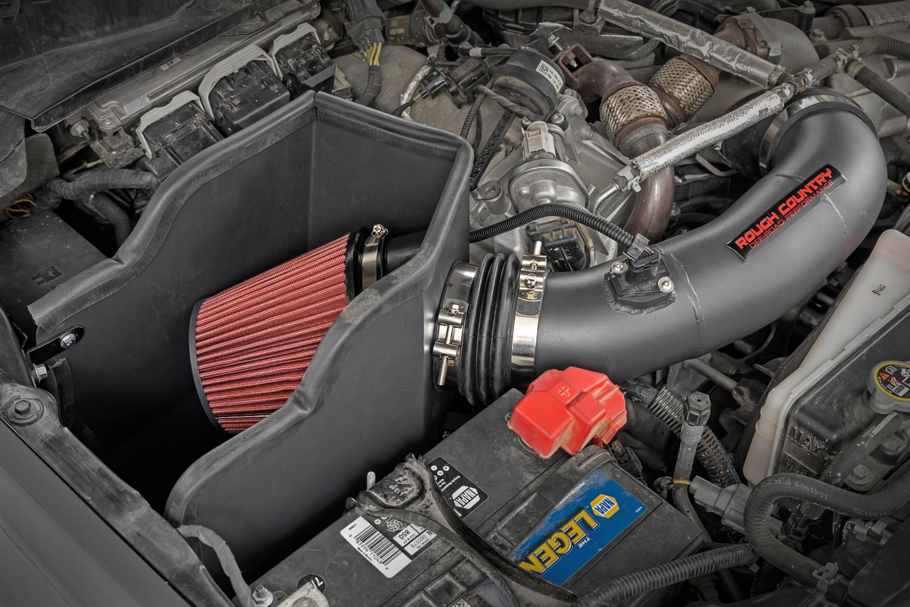 6.7L Cold Air Intake w//Prefilter Ford F-250/F-350 Super Duty (17-19) Rough Country