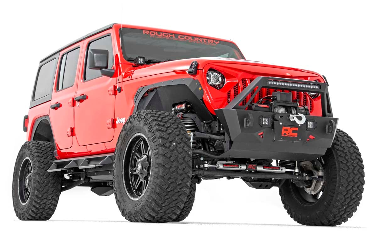 Replacement Grille Angry Eyes Jeep Gladiator JT/Wrangler JL 4WD (18-26) Rough Country