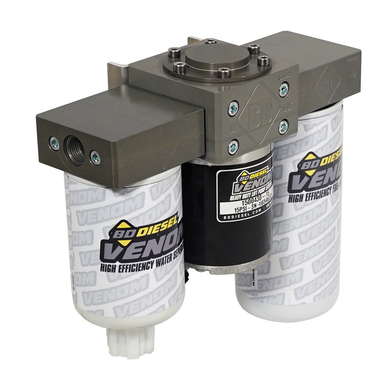 Venom Cummins Fuel Lift Pump c/w Filter and Separator Dodge Ram 5.9L/6.7L 2005-2012 2500/3500 BD Diesel