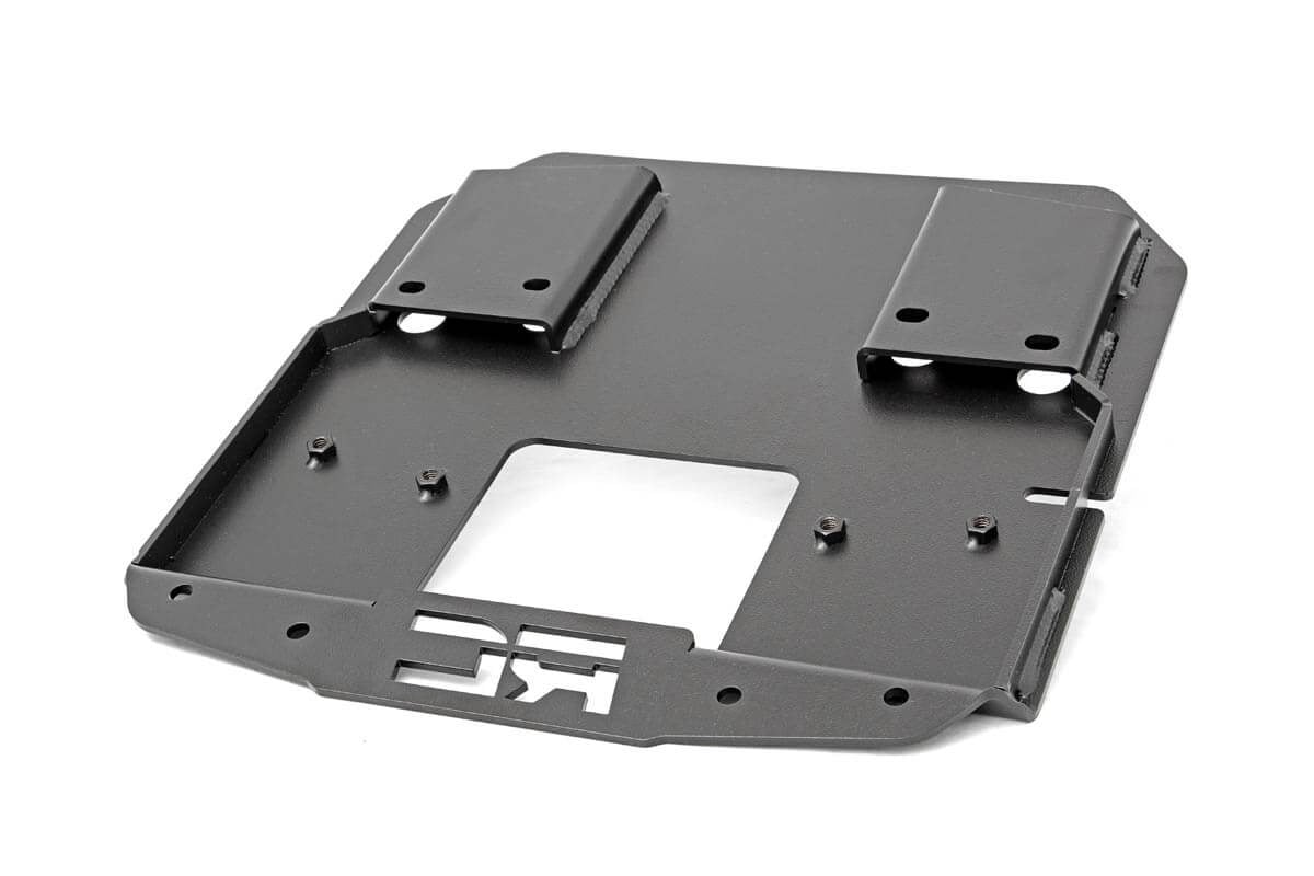 Tire Carrier Relocation Plate No Prox Jeep Wrangler JL (18-26)/Wrangler Unlimited (18-26) Rough Country