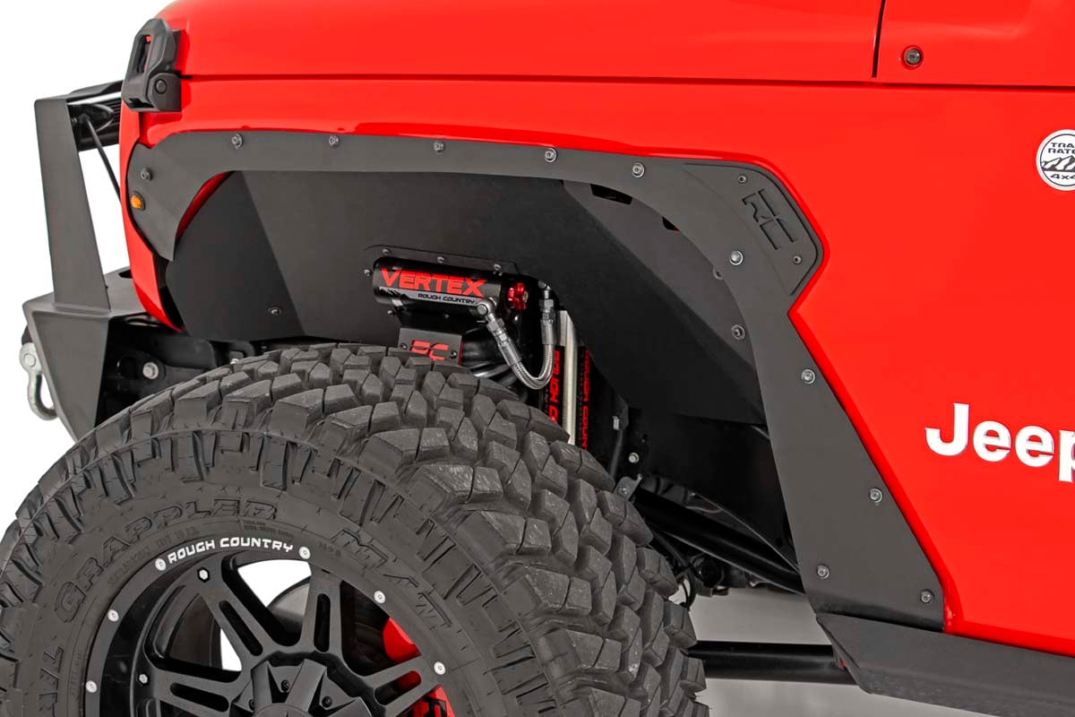 Fender Delete Kit FR & RR Jeep Wrangler JL (18-26)/Wrangler Unlimited (18-26) Rough Country