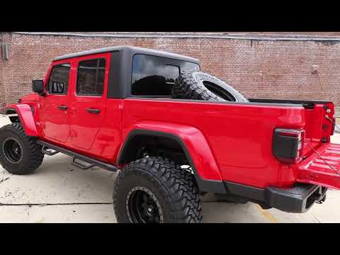 Bed Mounted Tire Carrier 20-Up Jeep Gladiator Rough Country