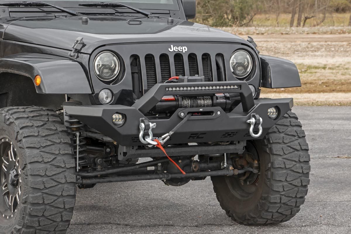 Front Bumper Sport OE Fog Jeep Gladiator JT/Wrangler JK & JL/Wrangler Unlimited Rough Country