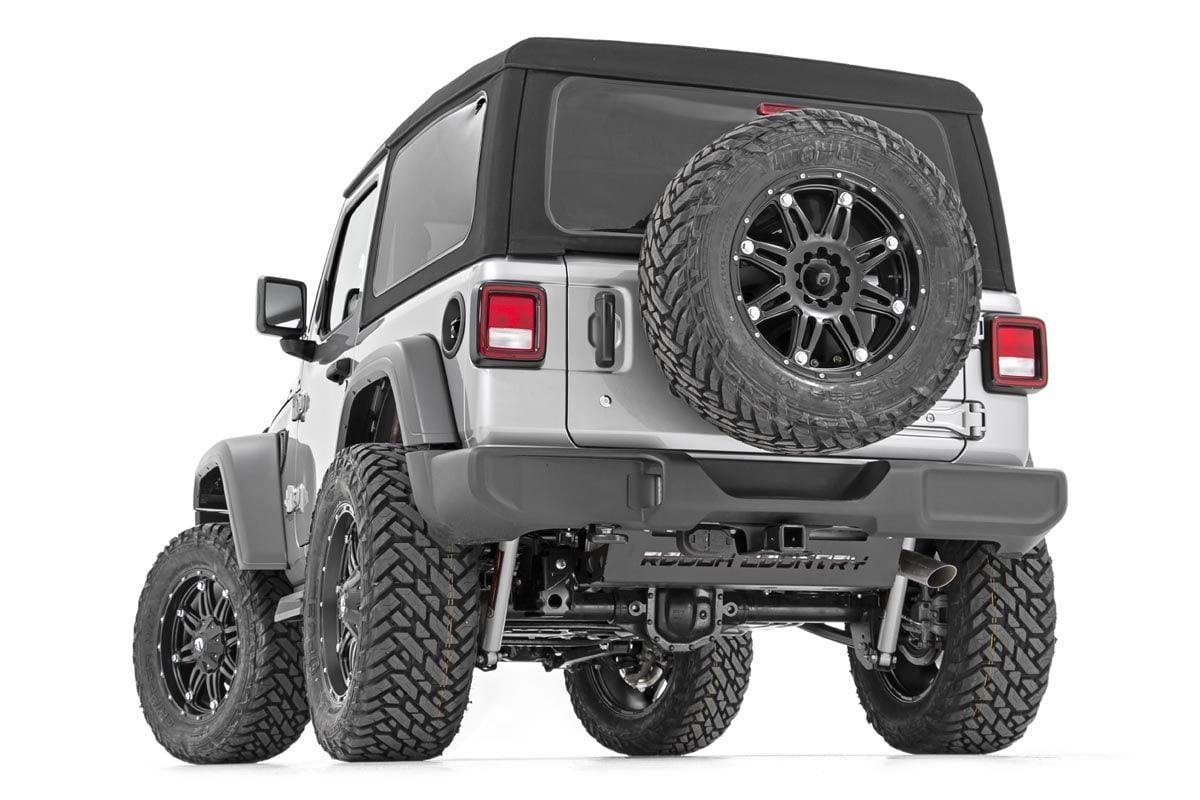 Skid Plate Muffler Jeep Wrangler JL/Wrangler Unlimited 4WD (2018-2026) Rough Country
