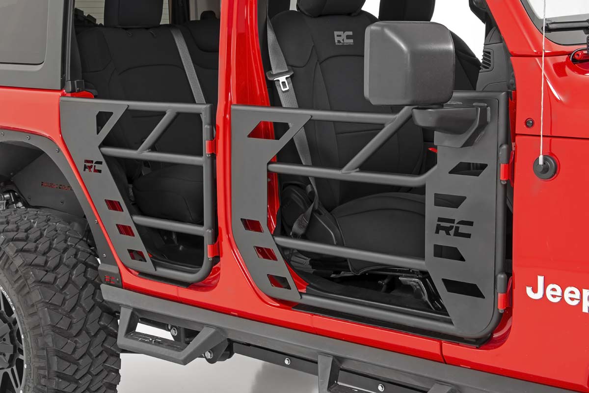 RR Tubular Doors Jeep Gladiator JT/Wrangler JL 4WD (2018-2026) Rough Country