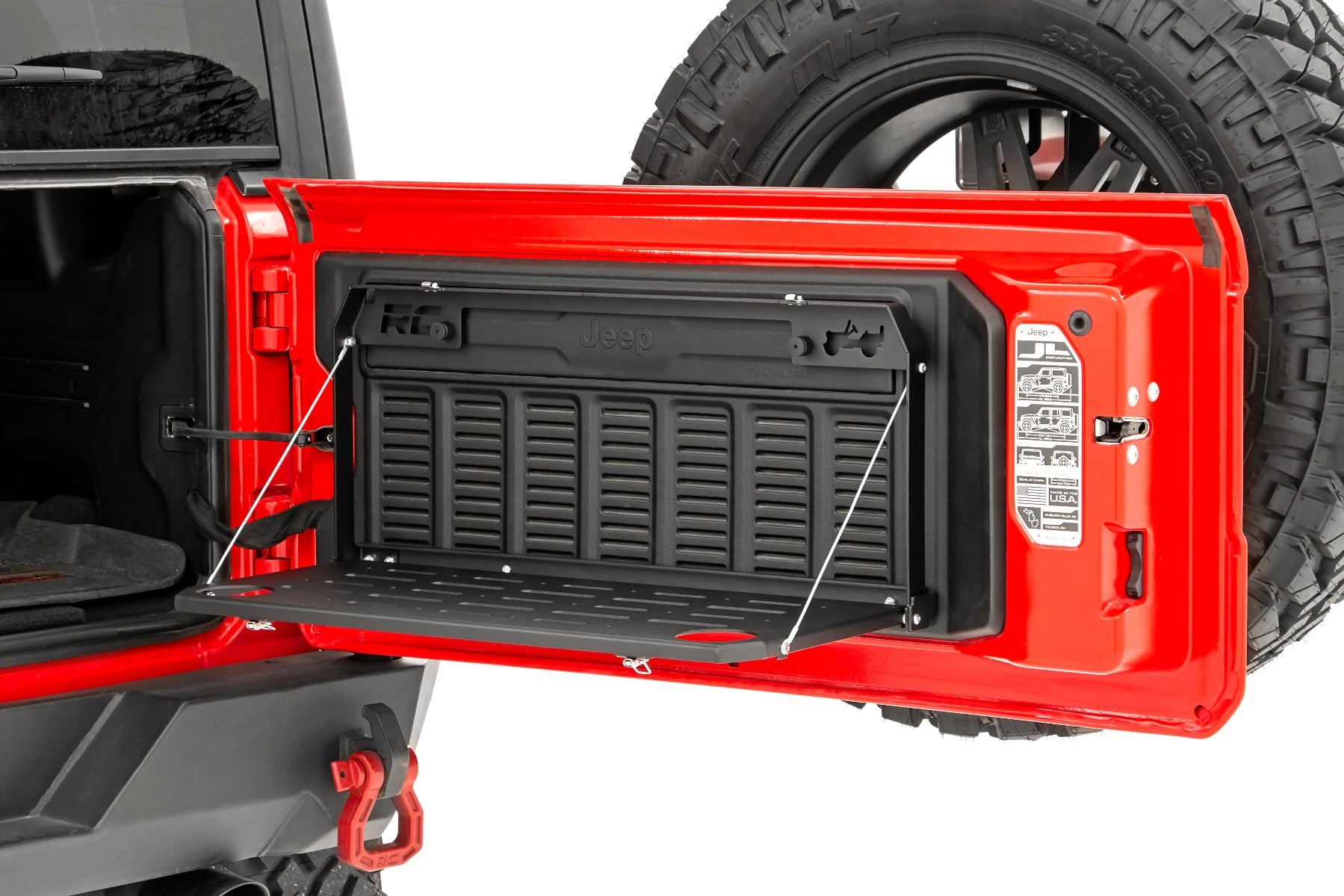 Tailgate Table Jeep Wrangler JL (18-26)/Wrangler Unlimited (18-26) Rough Country