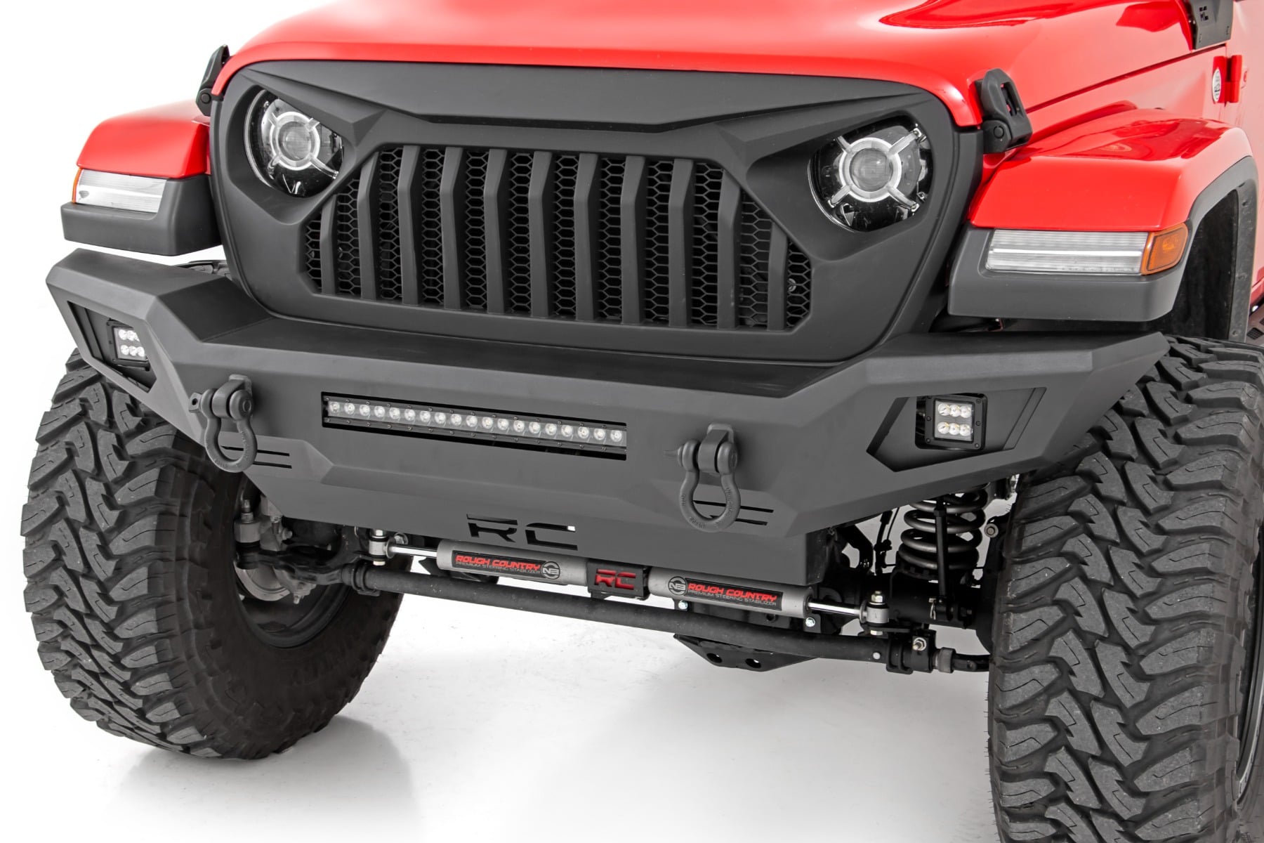 Front Bumper Skid Plate Jeep Gladiator JT/Wrangler JK & JL/Wrangler Unlimited 4WD Rough Country