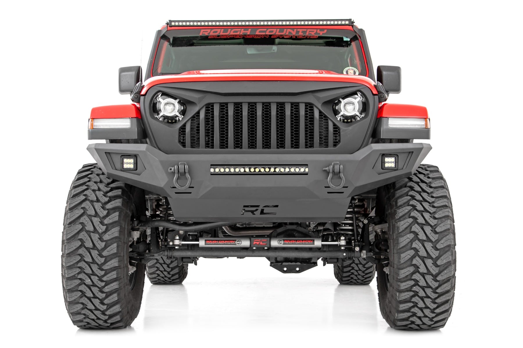 Front Bumper Skid Plate Jeep Gladiator JT/Wrangler JK & JL/Wrangler Unlimited 4WD Rough Country