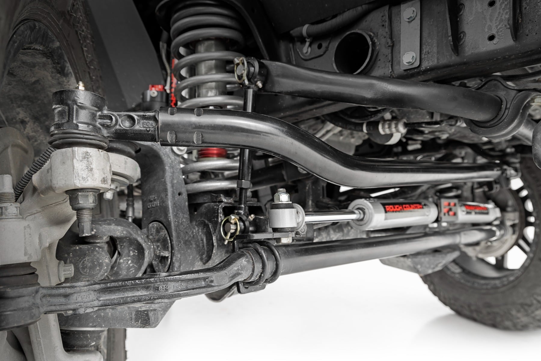 High Steer Kit Track Bar Bracket Combo Jeep Wrangler JL (18-26)/Wrangler Unlimited (18-26) Rough Country