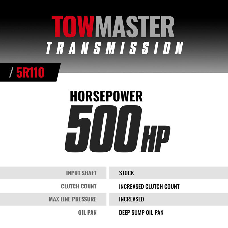 TowMaster Ford 5R110 Transmission 2008-2010 6.4L Power Stroke 4WD BD Diesel