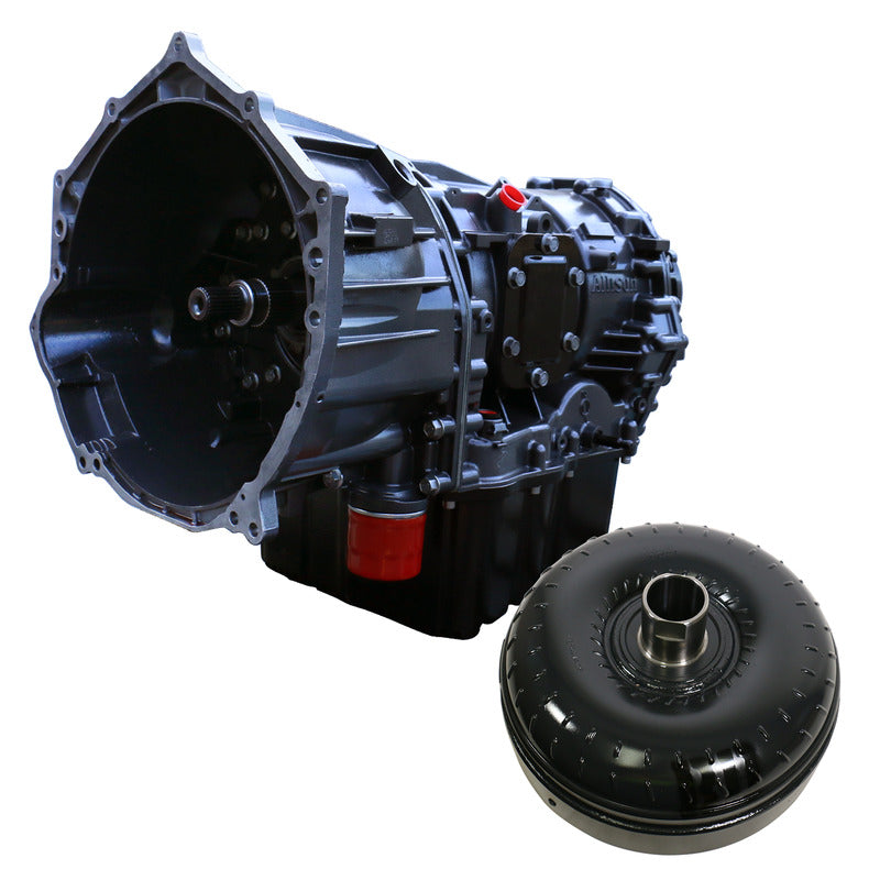 TorqueMaster Chevy Allison 1000 Transmission and Converter Package c/w Billet Input and Triple Torque 2007-2010 LMM 4WD BD Diesel