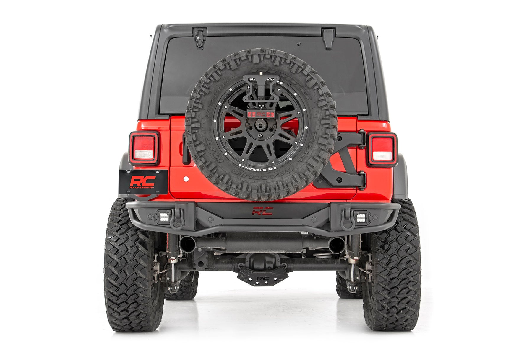 Rear Bumper Tubular Jeep Wrangler JL (18-26)/Wrangler Unlimited (18-26) Rough Country