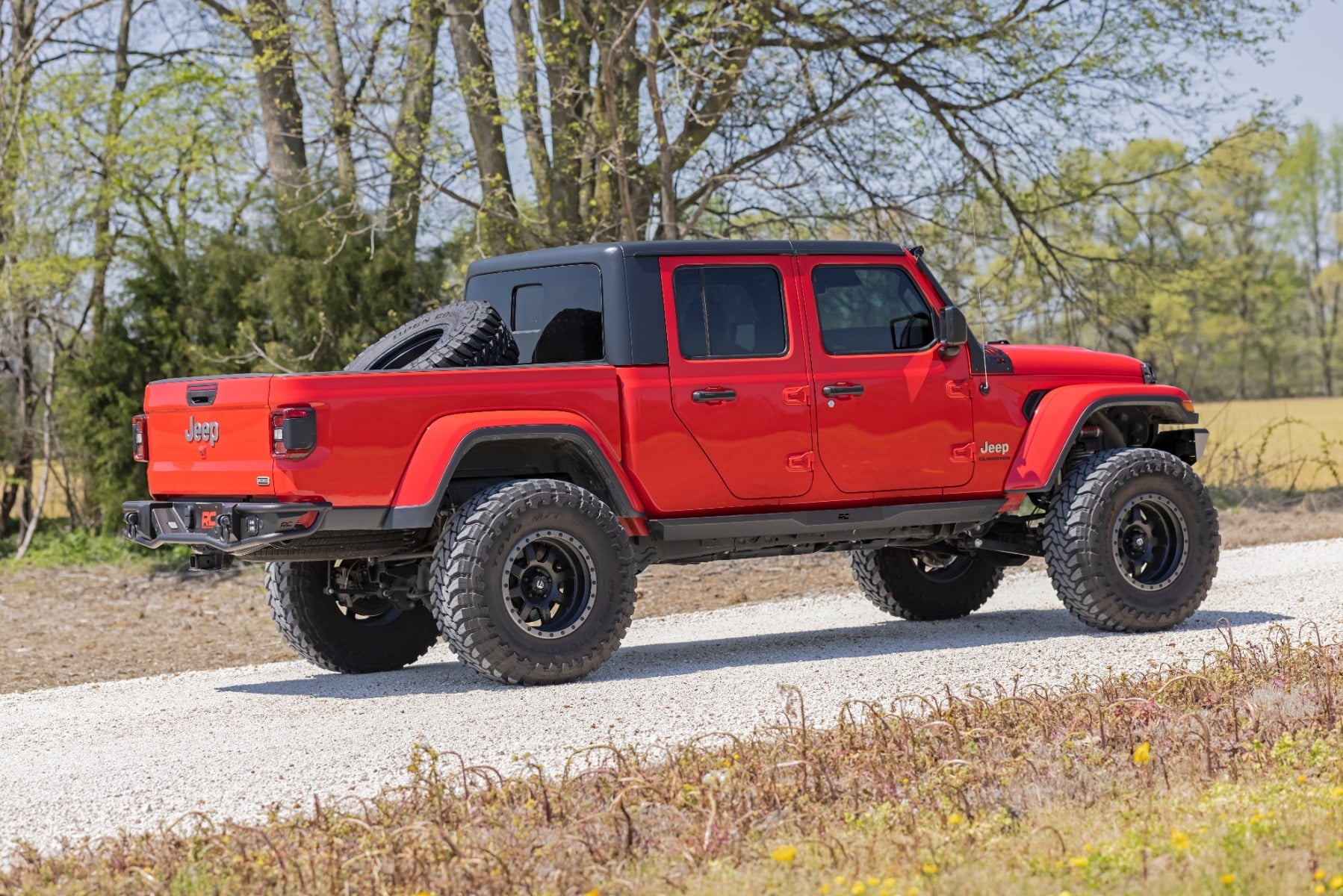 Rear Bumper Tubular Jeep Gladiator JT 4WD (2020-2025) Rough Country
