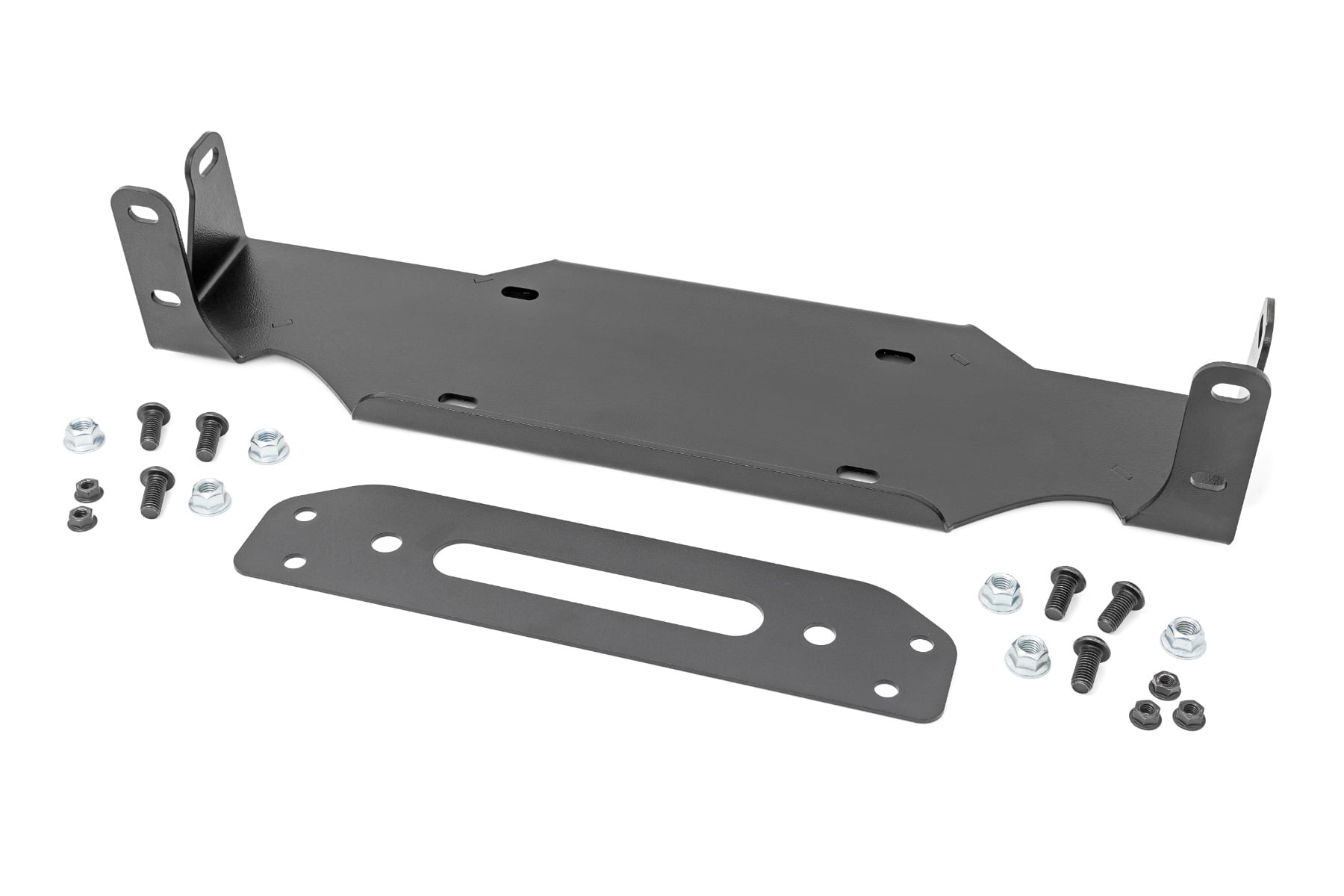 Winch Mounting Plate Modular Steel OE Bumper Jeep Gladiator JT/Wrangler JL (18-26) Rough Country