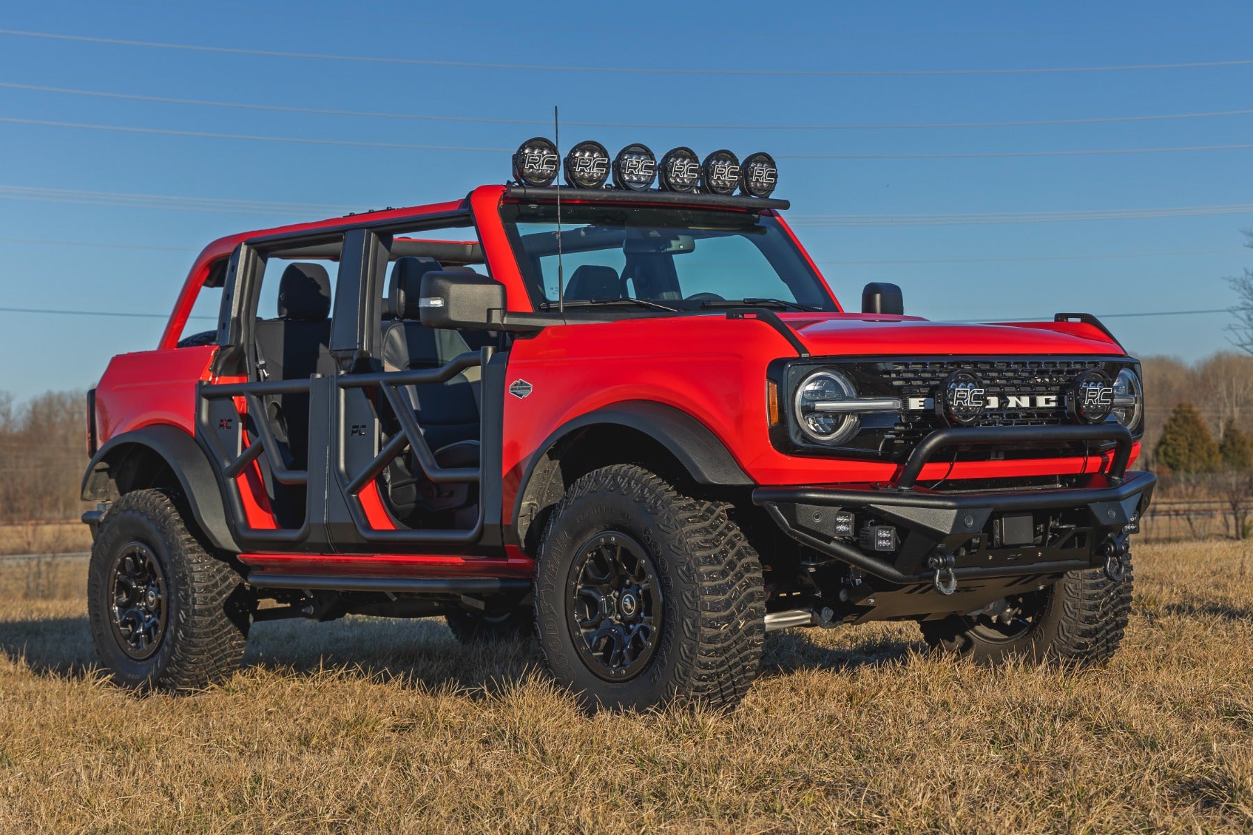 Tubular Doors 4 Door Ford Bronco 4WD (2021-2025) Rough Country
