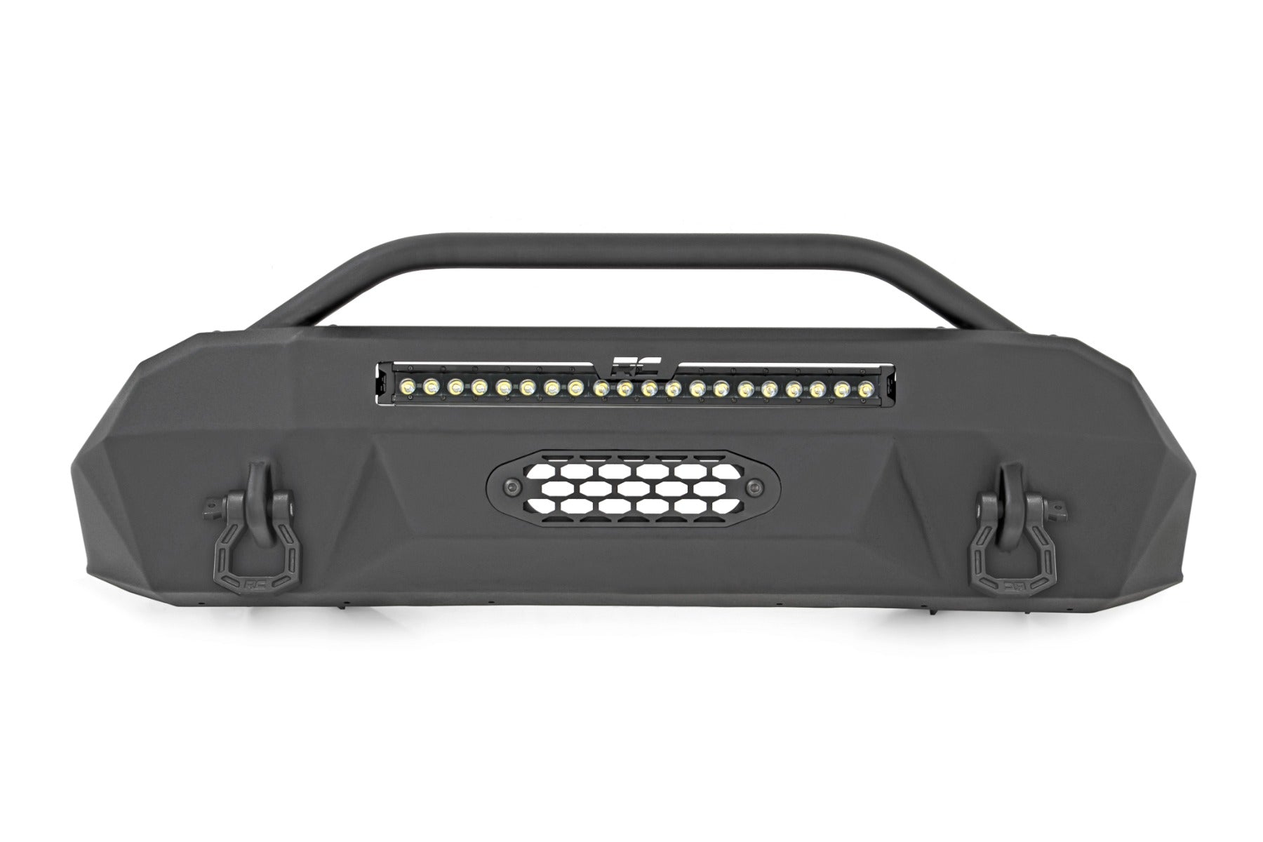 Front Bumper Hybrid 20 Inch Black LED Toyota Tacoma 2WD/4WD (2016-2023) Rough Country