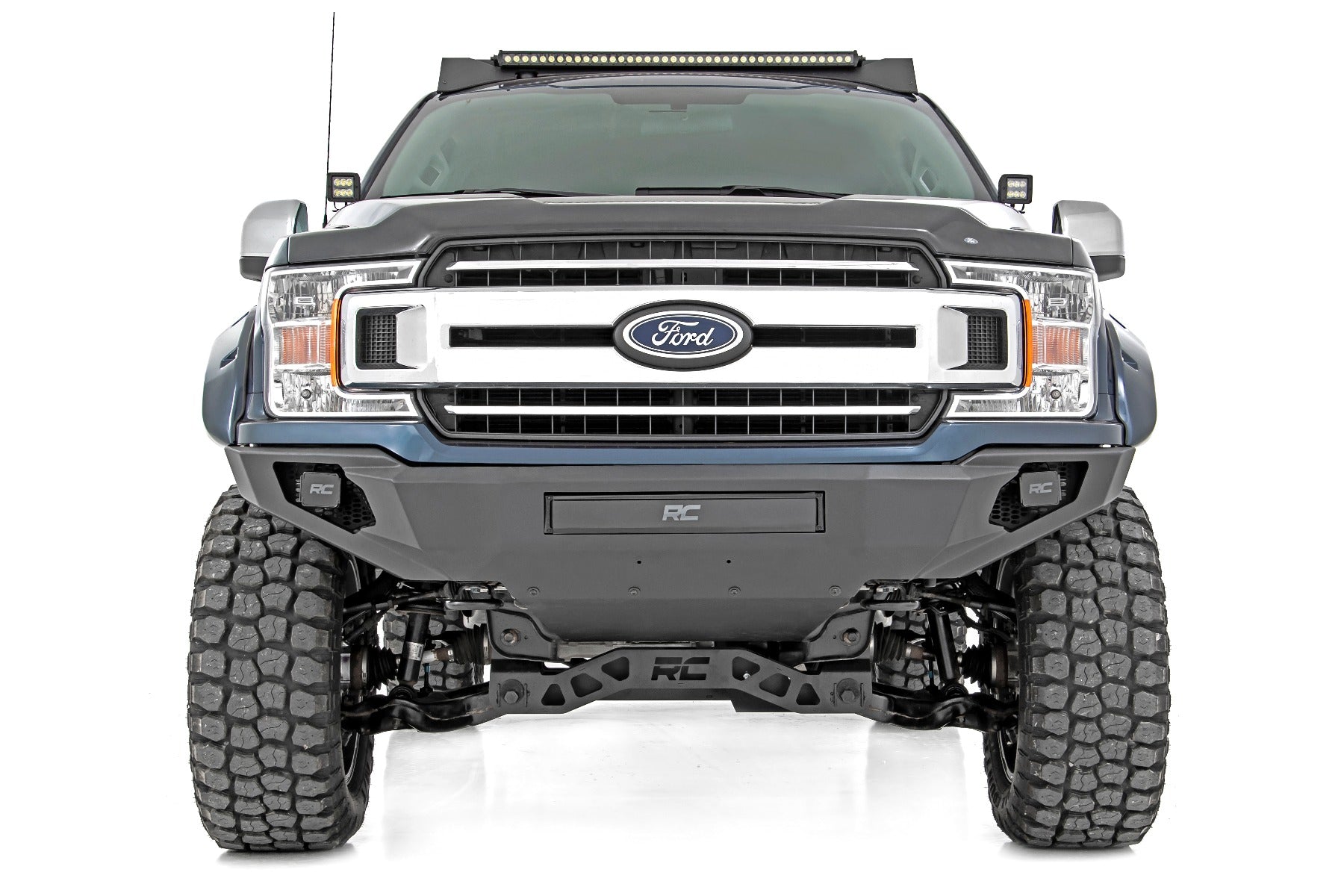 Front Bumper High Clearance Skid Plate Ford F-150 2WD/4WD (2018-2020) Rough Country