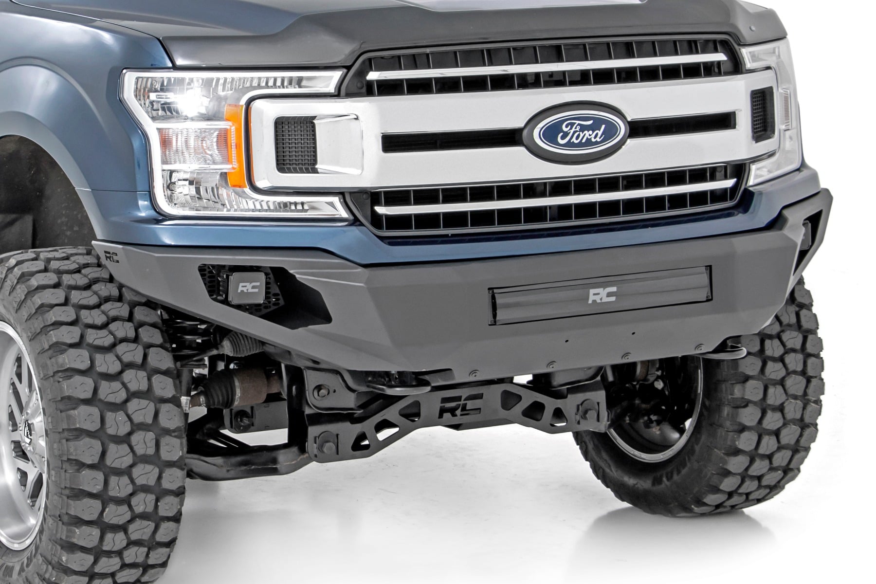 Front Bumper High Clearance Skid Plate Ford F-150 2WD/4WD (2018-2020) Rough Country