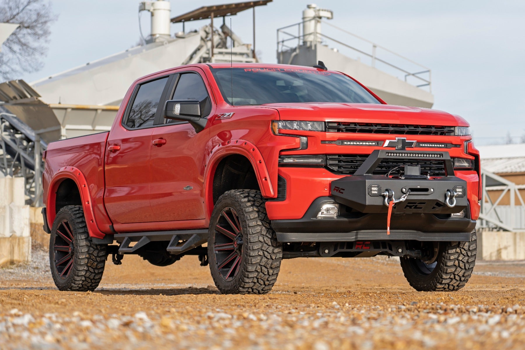 EXO Winch Mount Kit Chevy Silverado 1500 2WD/4WD (2019-2022) Rough Country