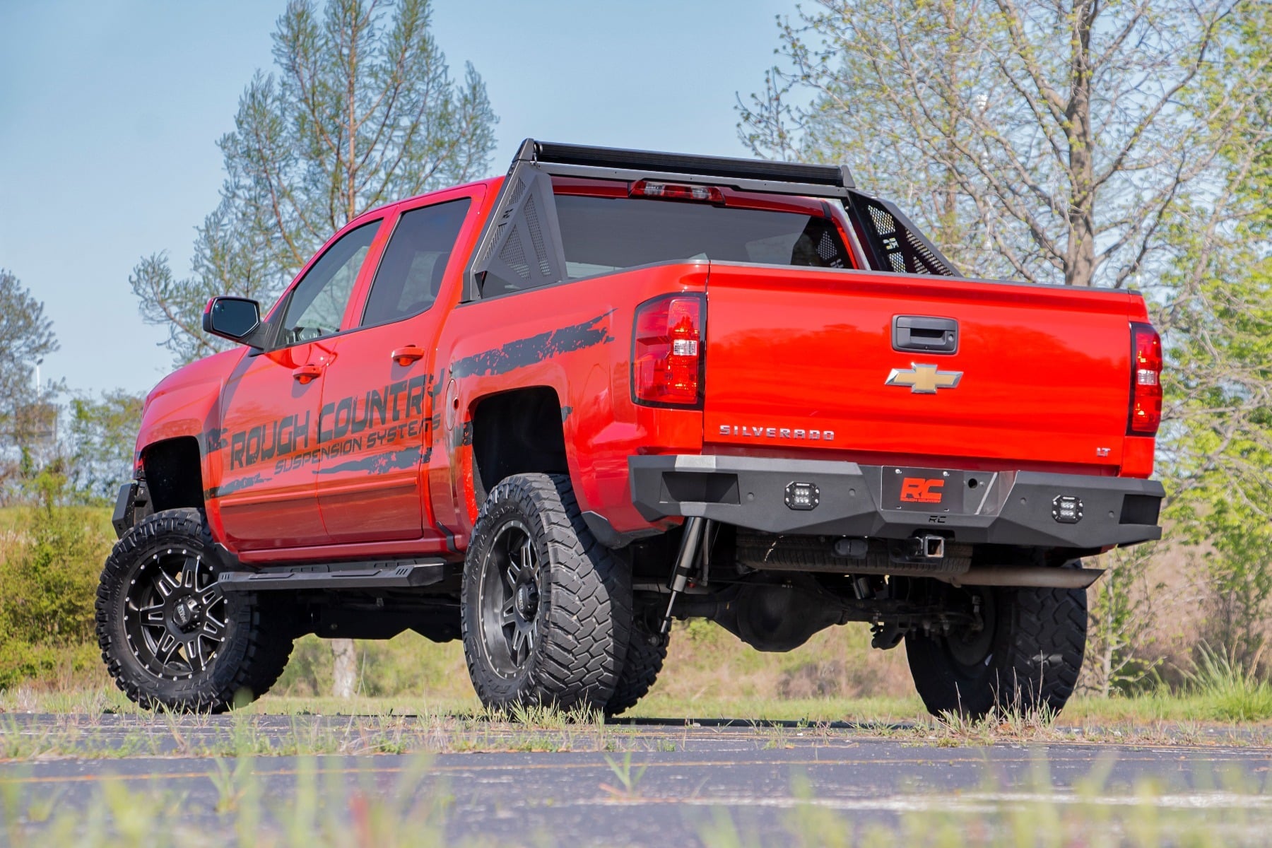 Rear Bumper LED Silverado/Sierra 1500 2WD/4WD (2007-2018 & Classic) Rough Country