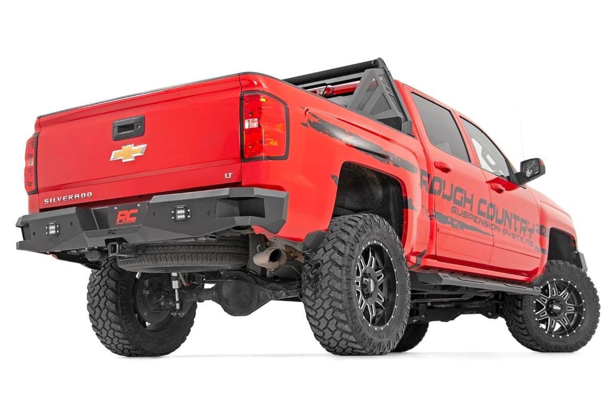 Rear Bumper LED Silverado/Sierra 1500 2WD/4WD (2007-2018 & Classic) Rough Country