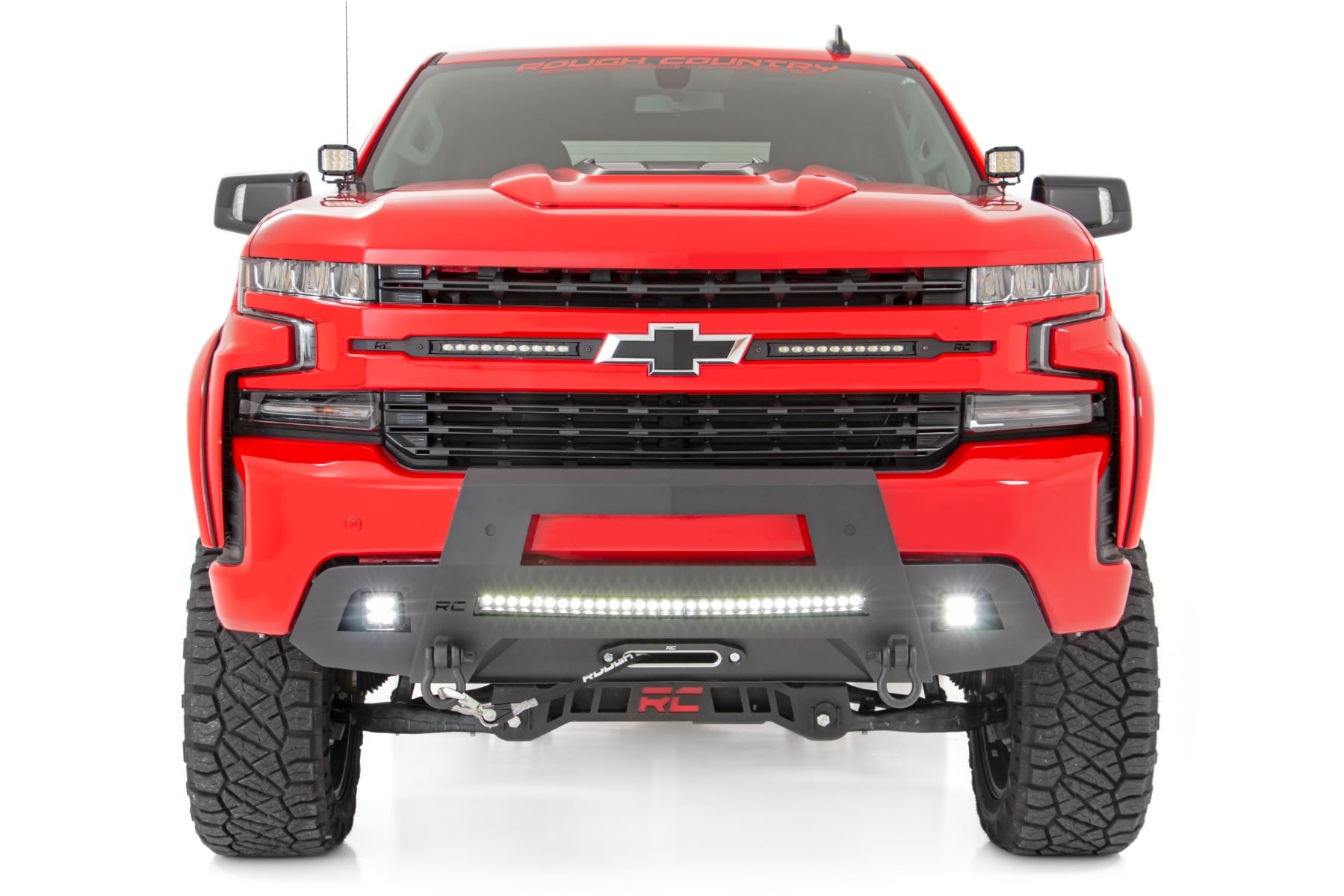 Hidden Winch Bumper Chevy Silverado 1500 2WD/4WD (2019-2022) Rough Country