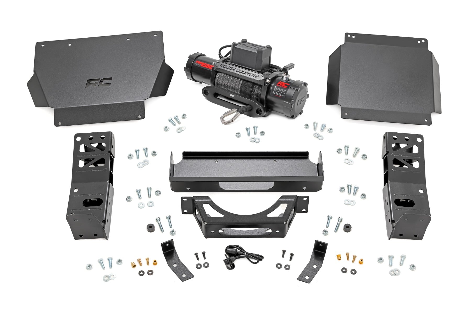 Hidden Winch Mount PRO9500S Toyota Tacoma 4WD (2024-2026) Rough Country
