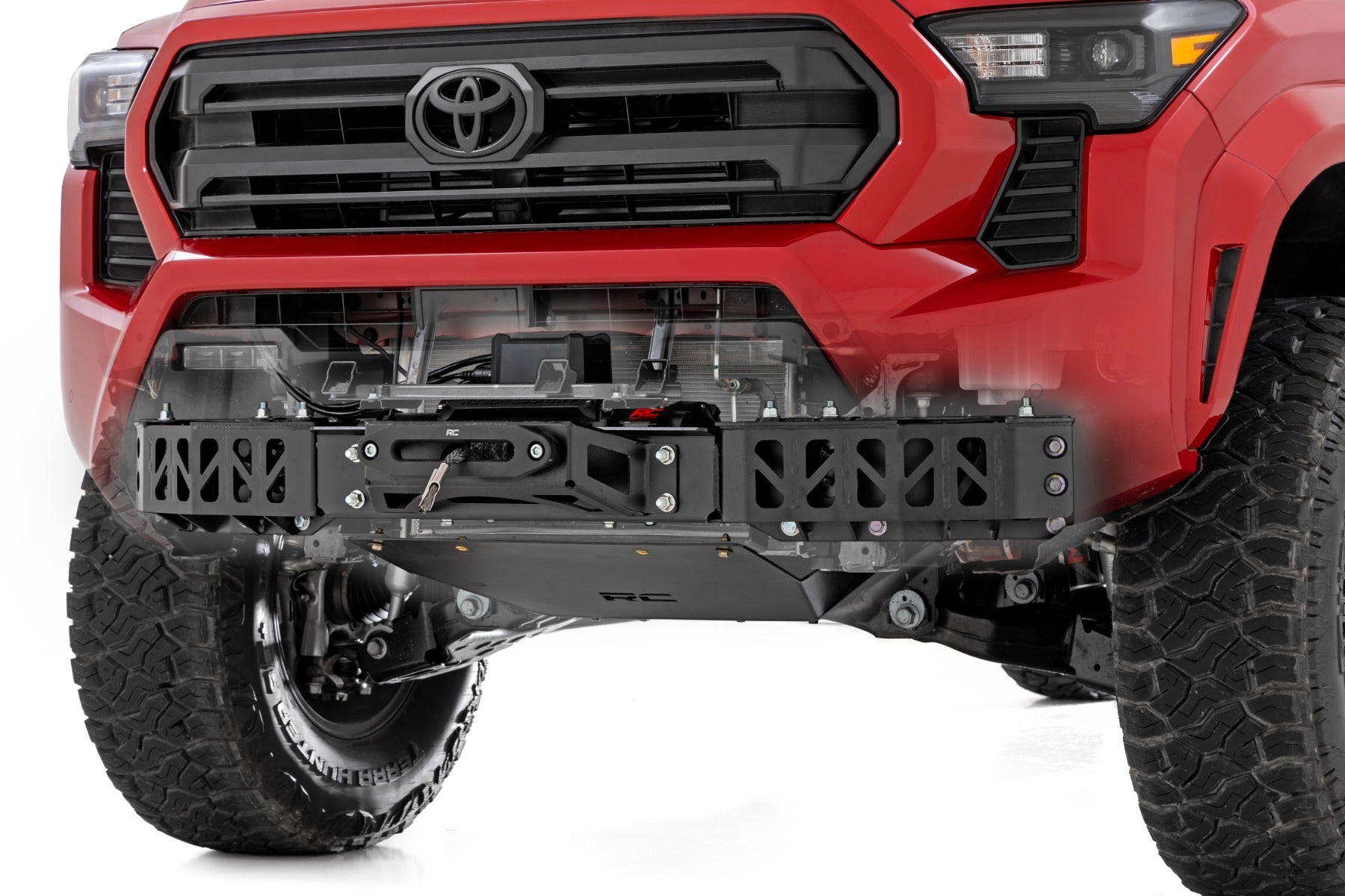 Hidden Winch Mount PRO9500S Toyota Tacoma 4WD (2024-2026) Rough Country
