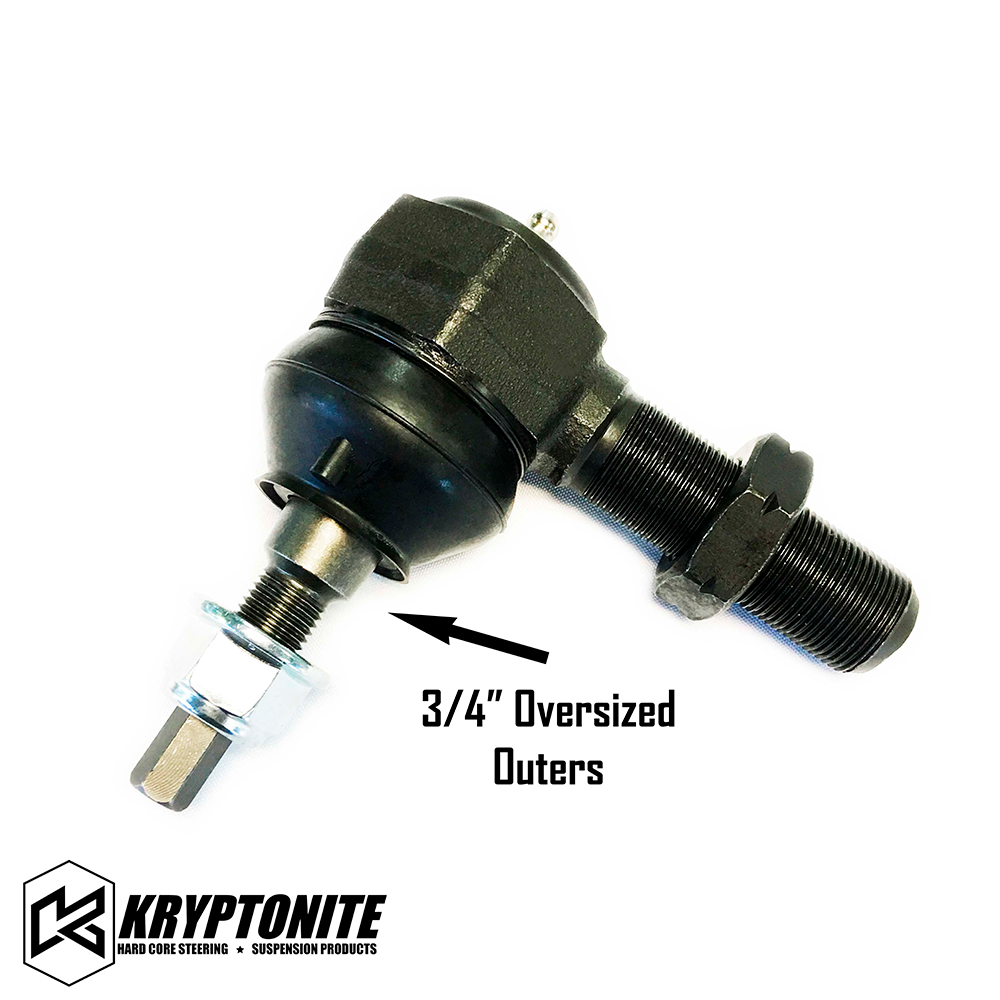 Kryptonite SS Center Link and Tie Rod Package for 2011–2026 Chevy/GMC 2500HD/3500HD