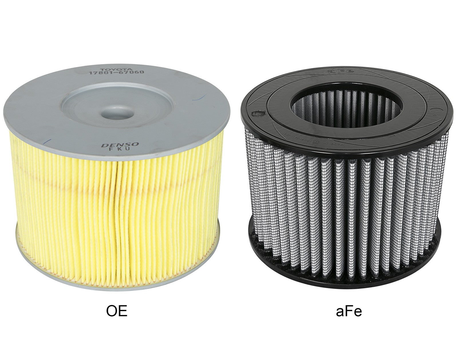 Magnum Flow OE Replacement Air Filter w/ Pro Dry S Media Toyota Land Cruiser 71-74 83-97 aFe Power